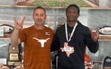 Derrek Cooper with Steve Sarkisian